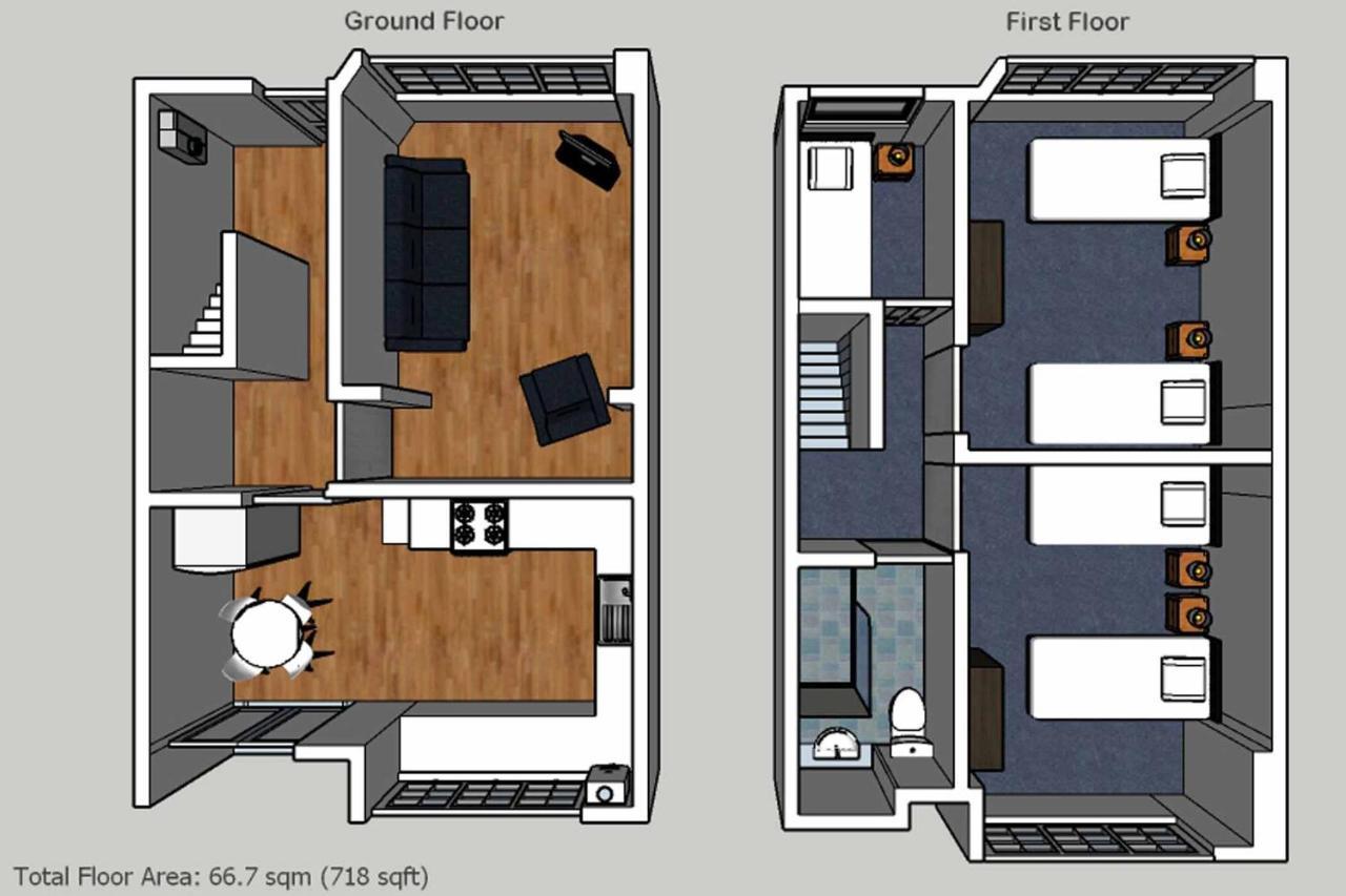 Great Sankey Serviced Accommodation Уорингтън Екстериор снимка